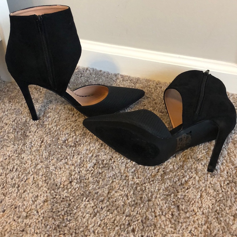 Journey + Crew Ankle Cuff Heels